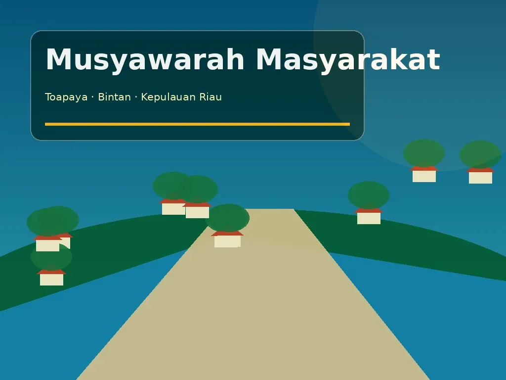 Ilustrasi Pertanian & ketahanan pangan Desa Gunung Kijang